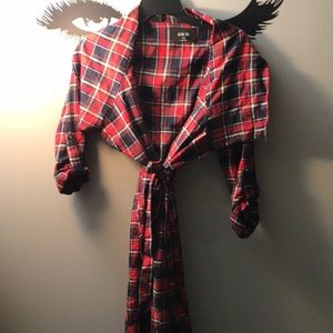 Plaid Cover Up!